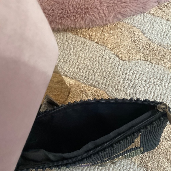 Mary Frances beaded bag with chain, BRAND NEW, Wine glass, bottle, purse clutch - Picture 7 of 12